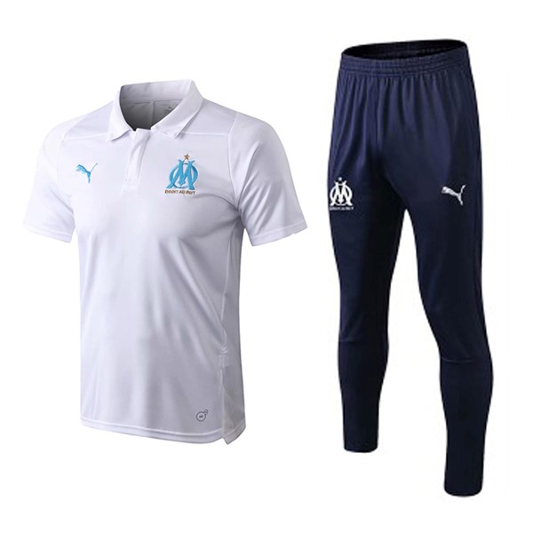 Polo Marsella Conjunto Completo 2018-19 Blanco